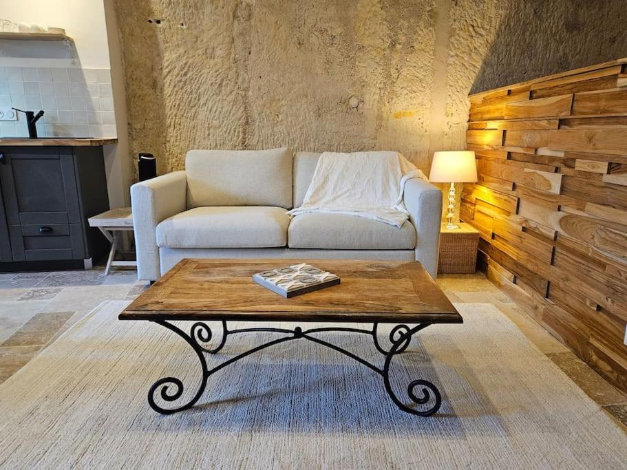 Charmante Maison Troglodyte Loire Valley روتشيكوربون المظهر الخارجي الصورة